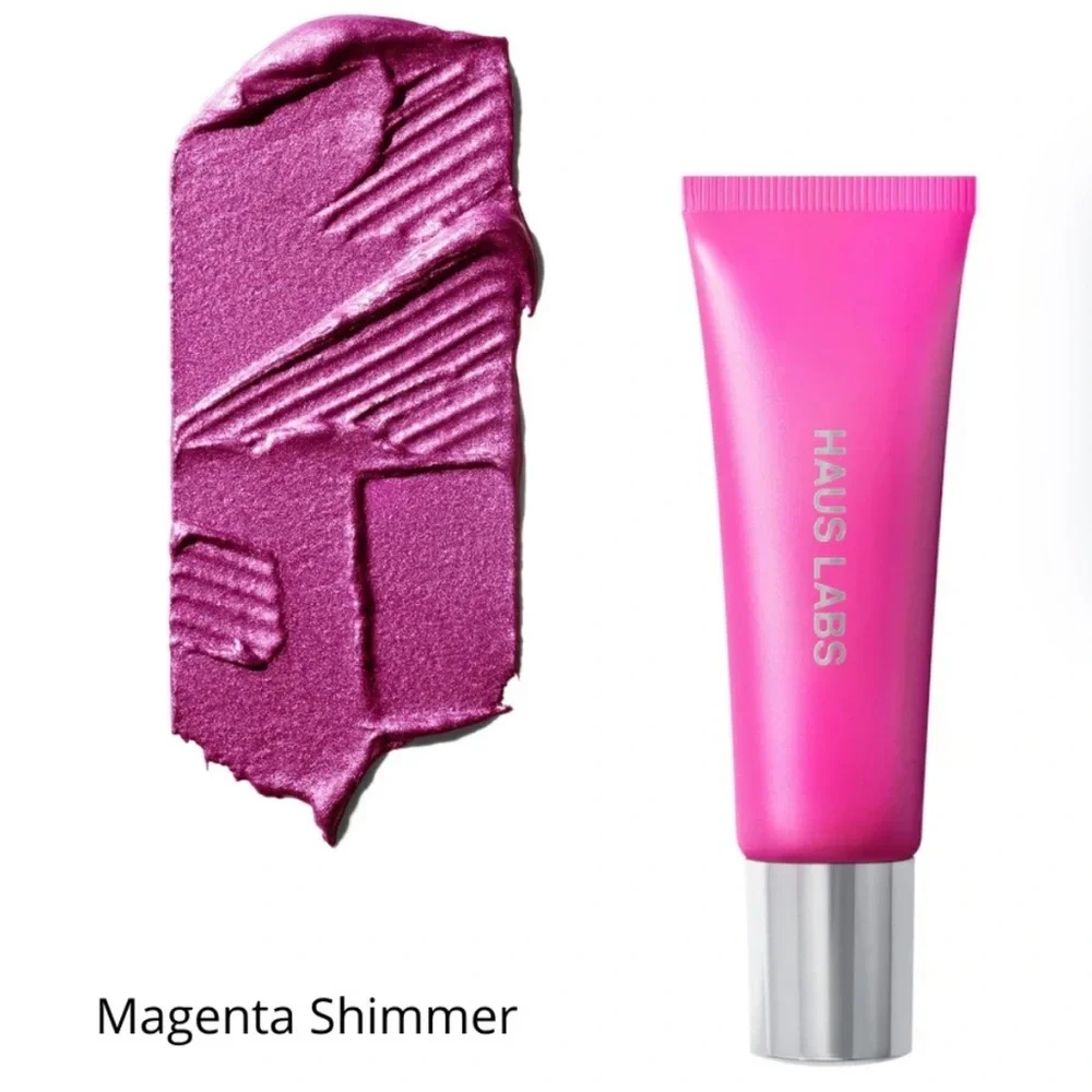 💎 HAUS LABS BY LADY GAGA Hy-Power Eye Cheek & Lip Pigment Paint Magenta Shimmer